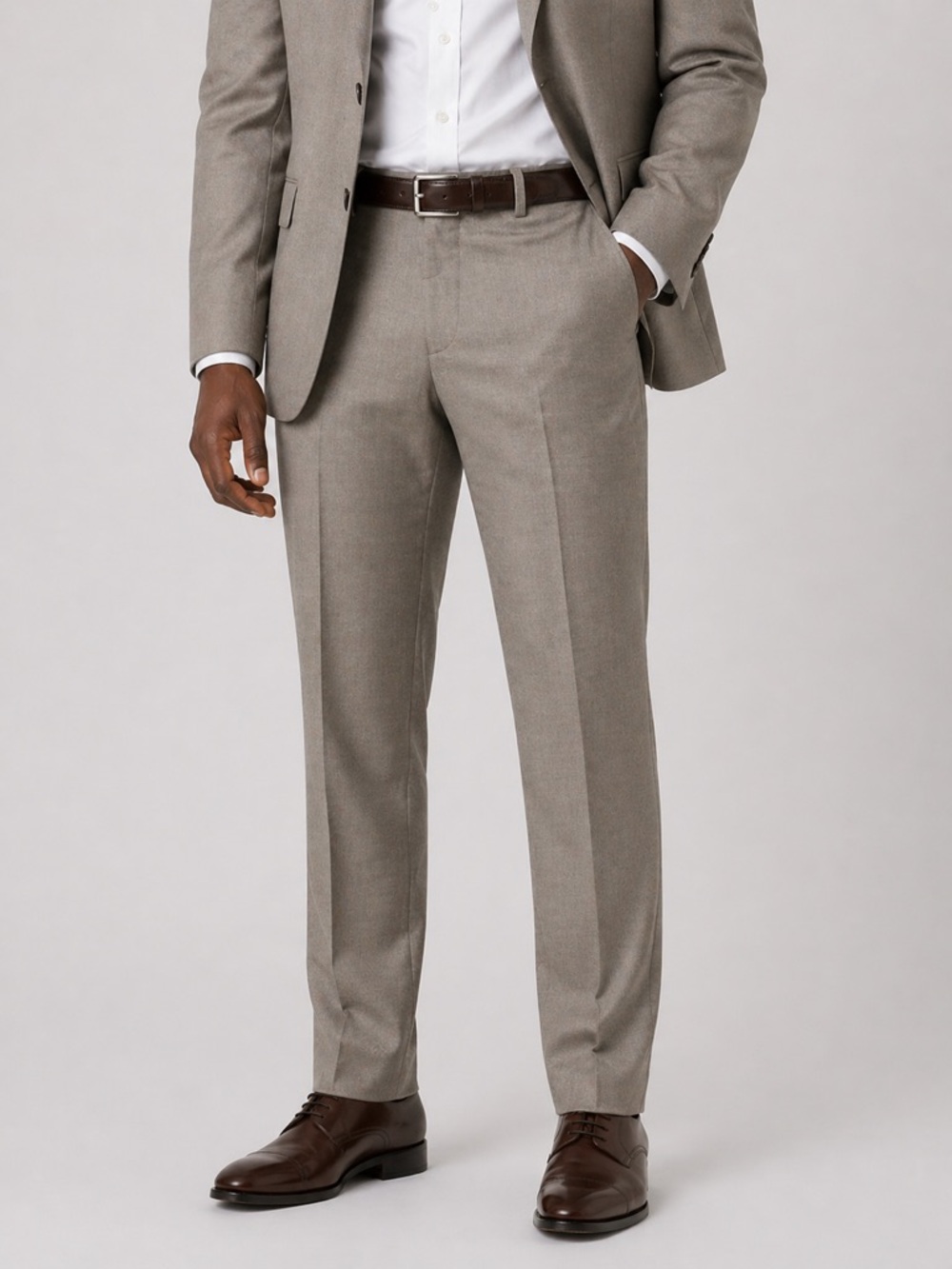 J.M. Haggar Men's 38x32 Premium Classic Fit Dress Pants Slacks